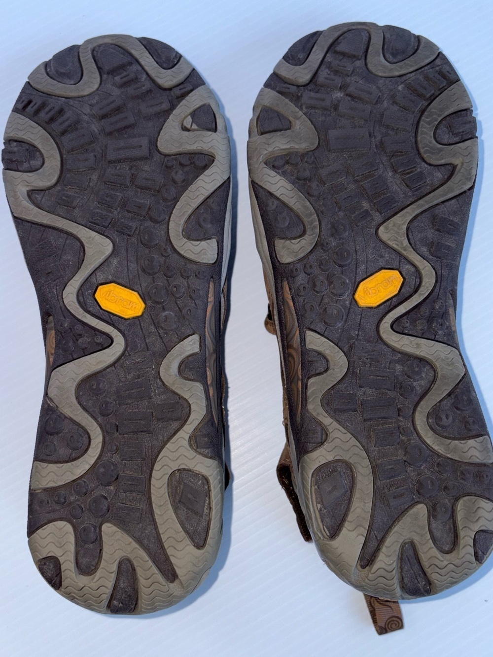 Merrell Brown Leather Mary Jane Sandals - Picture 3 of 9